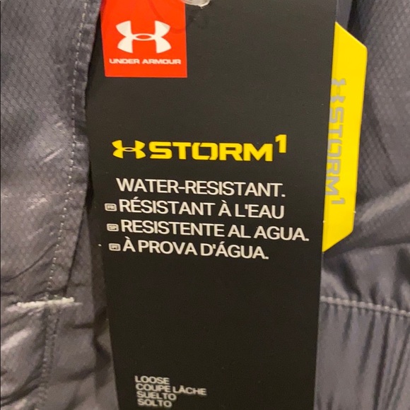 NEW Under Armour Kid’s Water Resistant Jacket - Picture 3 of 4